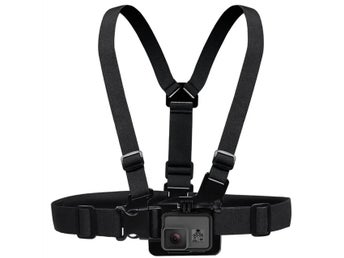 TELESIN Action Camera Chest Strap bröstband for GoPro , DJI insta 360