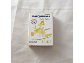 Interrail Kortspel - Mapominoes Eurail - Geografispel - RARE