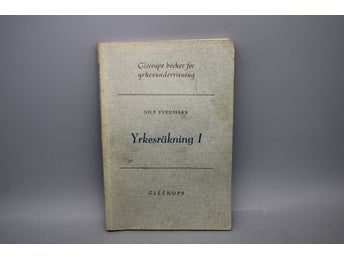 Yrkesräkning 1 av Nils Evermark 1955