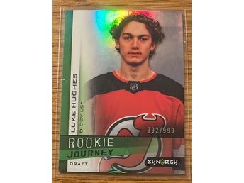 Synergy 23/24 Rookie Journey Draft RJ-2 LUKE HUGHES New Jersey Devils #'d /999