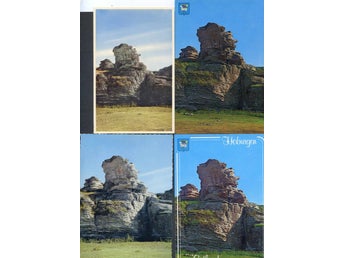Hoburgsgubben Gotland 7olika färgvykort 1950-2000tal