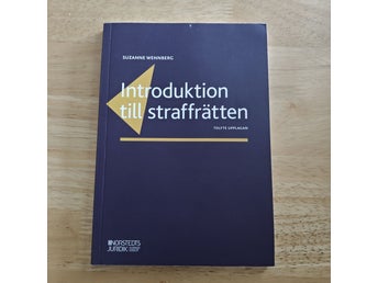 Introduktion till straffrätten av Suzanne Wennberg, 2020
