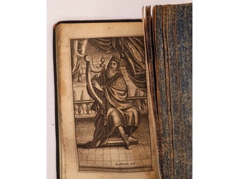 Breviarium Romanum 1660, Paris, tidegärdsbok med marginalia