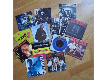 Blandade singlar - 1990-tal Vinyl