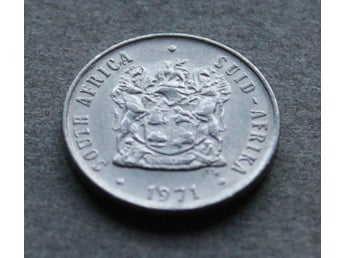 SYDAFRIKA - 10 Cents 1971 - KM 85 - Nickel
