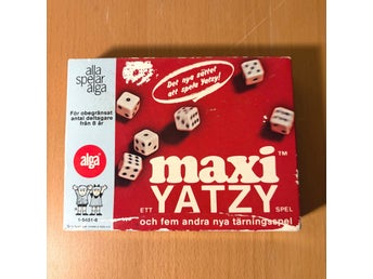 Maxi Yatzy tärningsspel Alga