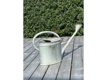 Vintage Vattenkanna i zink 10 liter