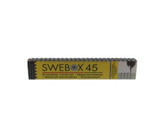 Träskruv försänkt 50 st 4,2 x 45 mm Swebox magasin