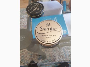saphir mirror gloss black