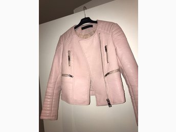rosa skinnjacka zara rosa skinnjacka zara