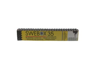 Träskruv försänkt 50 st 4,2 x 35 mm Swebox magasin