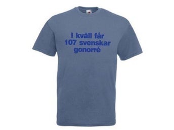 KULTKLASSIKER från SÄLLSKAPSRESAN - Berras T-SHIRT Helt Ny i stl XXL