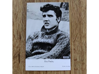 Elvis Presley äkta fotovykort orginal 1960-tal Rüdel verlag nr 2598