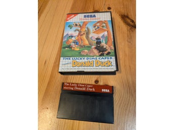 The Lucky Dime Caper starring Donald Duck till Sega Master System