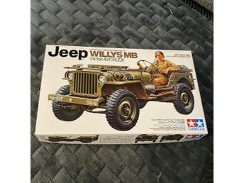Jeep Willys MB 1/4-ton 4x4 Lastbil Modell