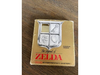The Legend of Zelda NES PAL-version. Skickar enbart inom Sverige .