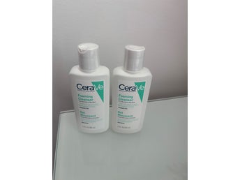 2 set , CeraVe Foaming Cleanser för normal till fet hud, 2 x 88 ml