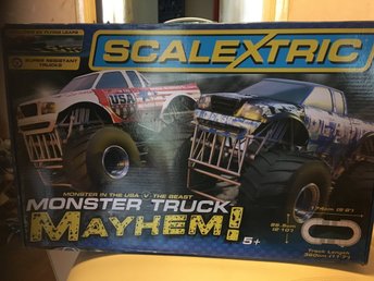 scalextric monster truck mayhem