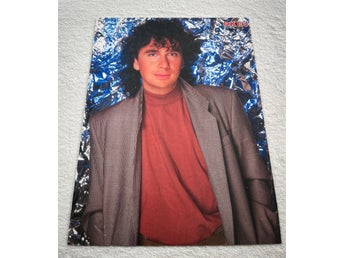 Magnus Uggla 1989 affisch mini poster tidningen Okej 1980-tal