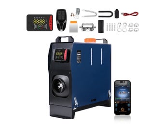 8KW 12V&24V integrerad diesel rumsvärmare med Bluetooth APP kontroll, bilvärmare