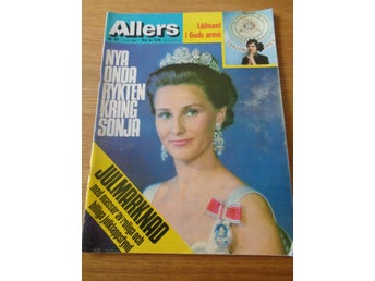 Allers nr45 1970 kungligt Sonja Norge, Frälsningsarmén - Löjtnant i Guds armé