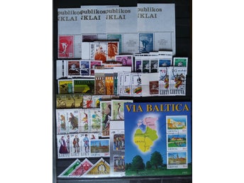 Lithuania 1991-1993 different thematics used_sv