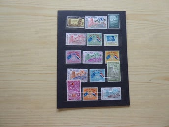 34 st. FN & Jul och rymd frimärken MNH titta alla bilder