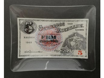 SEDELFAT. Glas. 5 kr 1949