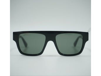 Gucci Rectangle Black Frame Sunglasses