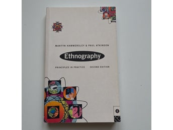 Ethnography: Principles in Practice av Martyn Hammersley & Paul Atkinson, 1995