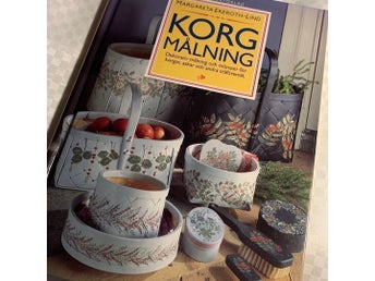 Korgmålning av Margareta Ekeroth-Lind