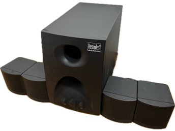 Hercules Högtalarsystem XPS510 Surround Sound Speakers ??Active 5.1 Acoustic