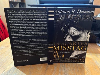 Descartes misstag av Antonio R Damasio, bok, Very good plus
