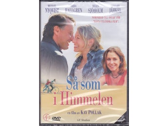DVD / Så Som i Himmelen / Michael Nyqvist, Frida Hallgren / Ny & Inplastad