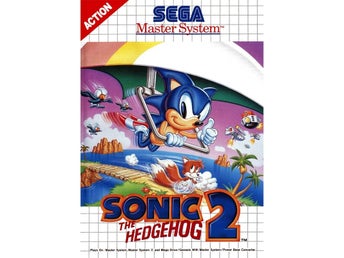 SONIC THE HEDGEHOG 2 (komplett) till Sega Master System