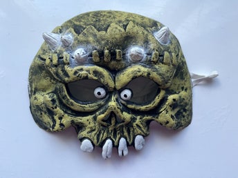 Mask zombie muterade monster halloween maskerad latex