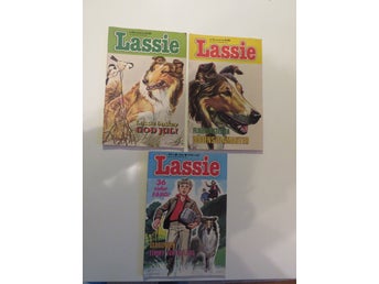 SERIETIDNING -LASSIE - 3 ST MKT. FINT SKICK= NR 8 -80,NR 1 -81, NR 2-82 -SAMLARE