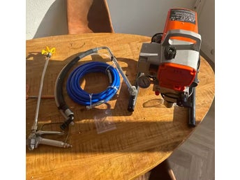 3000psi 1,8L/min elektrisk luftfri vägg sprutmålningsmaskin, justerbart flöde