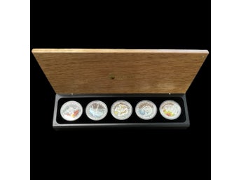 5 x 1 Oz. Silver set - Discover Australia