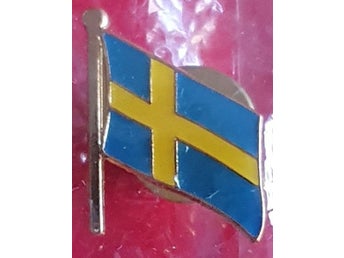 Pin Svenska Flaggan • Sveriges Flagga