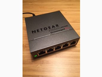 Netgear Prosafe 5 Port Gigabit Switch GS105E