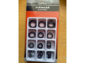 NBA Hemmet Verktyg Tillbehör 50st O-Ringar 0,9-2,7cm