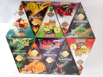 Anadolu Turkiskt Te 100g 10 Smaker Ört Frukt Presentlåda Naturlig