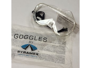 Googles skyddsglasögon Pyramex, klara