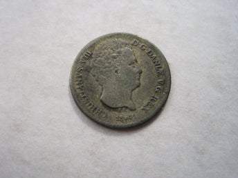 Danska 4 Rigsbankskilling 1841
