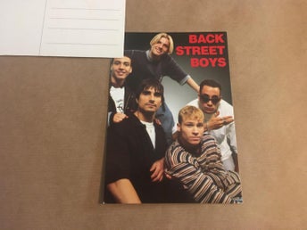 BACKSTREET BOYS - Vykort 1st (SPC2909) Samlarobjekt