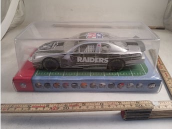 nascar nfl raiders silver 1/24 bil
