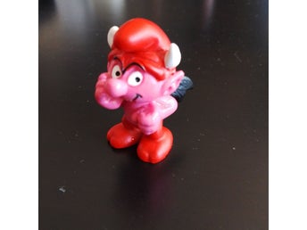 Smurf figur djävul
