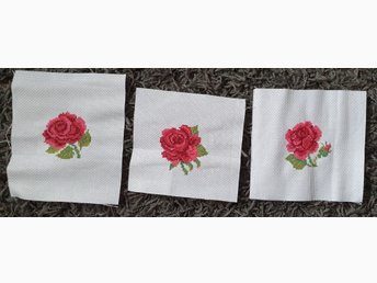 Vackert broderi för applikation sy hobby väska kudde broderade blå grön retro Vackert broderi för applikation sy hobby väska kudde broderade blå grön retro