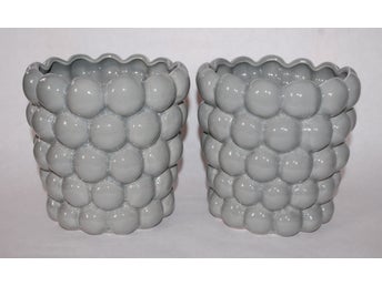 2 Krukor Ytterkrukor Bubbles Stjernsund Kollektion